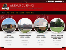 Tablet Screenshot of cusd305.org